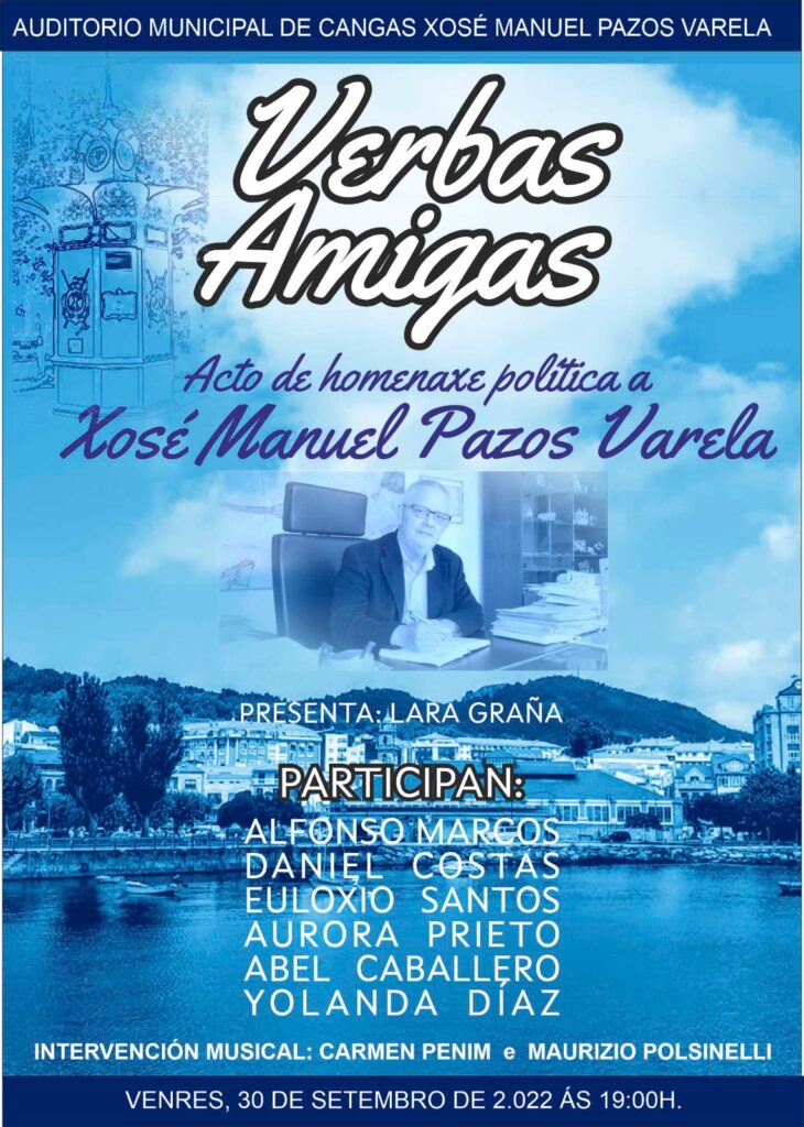 Acto homenaxe a Xosé Manuel Pazos Varela