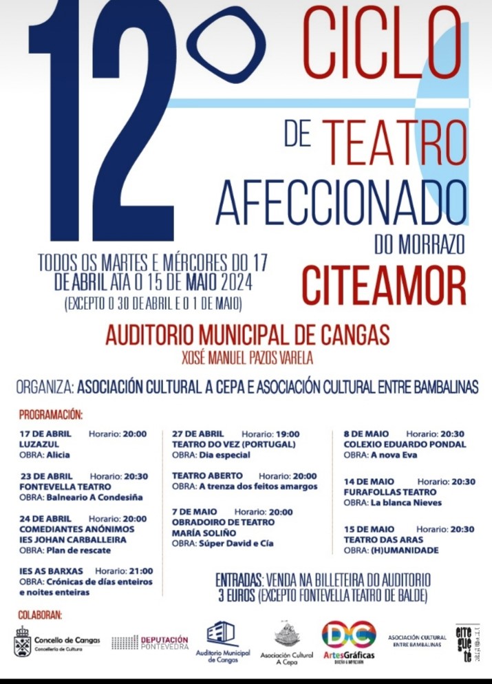 12 º CICLO DE TEATRO AFECCIONADOS  - CITEAMOR