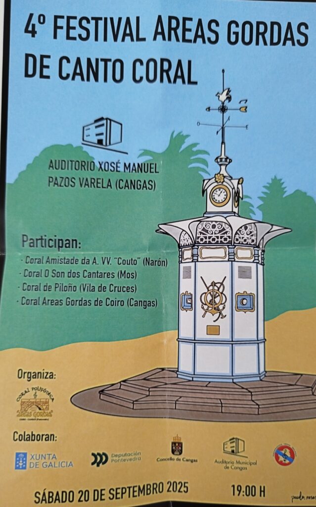 4º FESTIVAL AREAS GORDAS DE CANTO CORAL