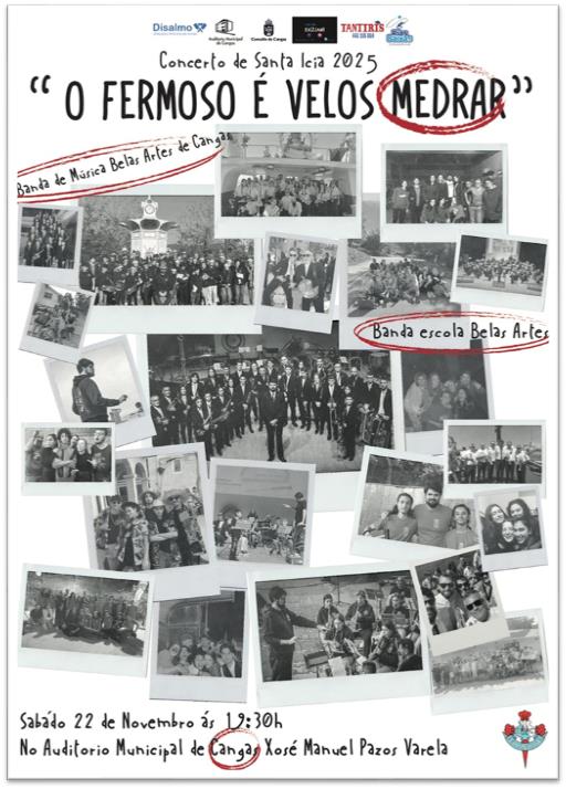 «O FERMOSO É VELOS MEDRAR» – Banda de música Belas Artes