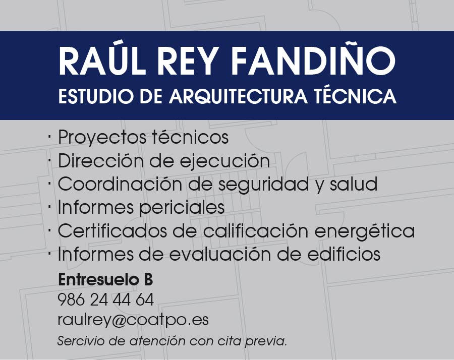 Raúl Rey Fandiño Arquitecto técnico